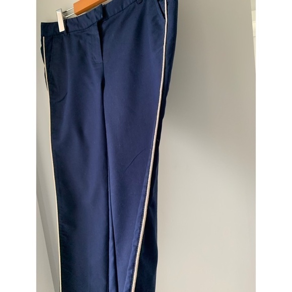 VINEYARD Vines Nautical Tuxedo Ankle Pants Blue Size 4 - Picture 4 of 14